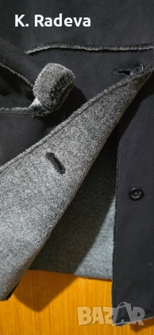 Дамски кожух, черен, снимка 3 - Якета - 52356358