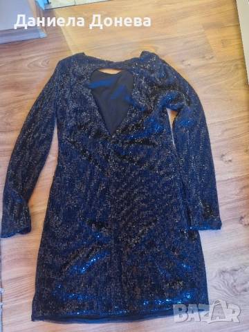 Дамска рокля с пайети