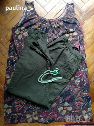 Три различни броя / Памучен комплект за лятото / голям размер , снимка 2 - Комплекти - 37068191