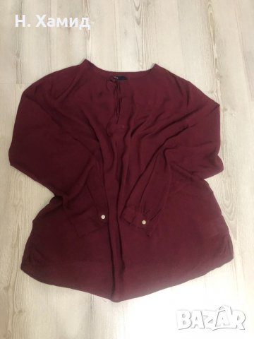 Дамска нежна блуза , снимка 3 - Блузи с дълъг ръкав и пуловери - 33655496
