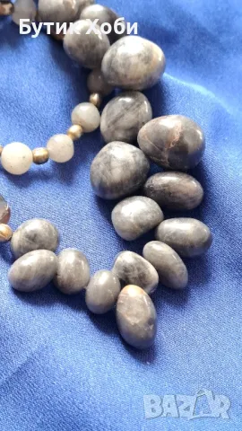 Винтидж колие от естествен ахат, снимка 6 - Антикварни и старинни предмети - 50429362