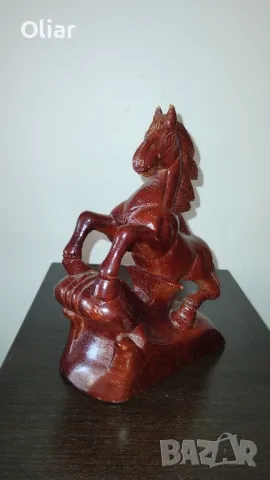 Много красива статуетка на кон от дърво., снимка 4 - Декорация за дома - 48466796