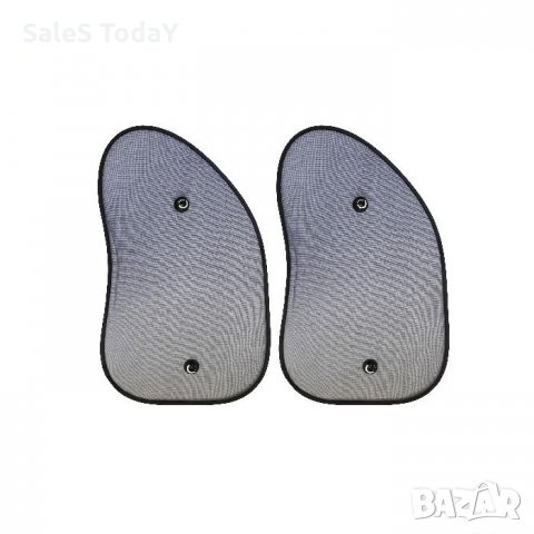Комплект сенници , сенници за странично стъкло, 2бр., черен, снимка 2 - Аксесоари и консумативи - 32513091