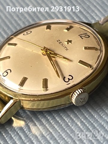 Часовник Zenith 1950-1959, снимка 2 - Мъжки - 39861937