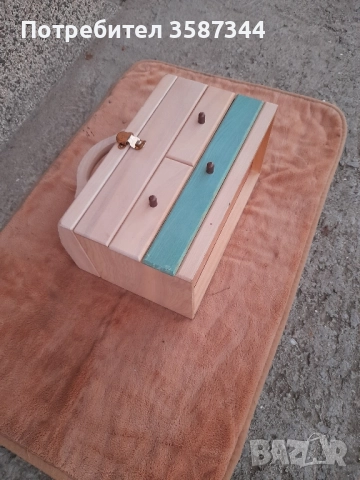 дървена кутия за бижута, снимка 12 - Други - 52257702