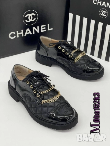 дамски маратонки от естествена кожа chanel, снимка 3 - Маратонки - 51456435