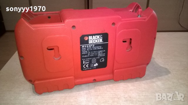 black & decker profi radio+батерия-внос швеицария, снимка 9 - Радиокасетофони, транзистори - 26414323