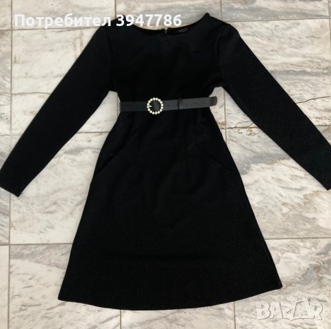 Черна рокля, снимка 2 - Рокли - 43881297