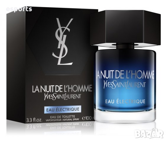 Мъжки парфюм YSL Yves Saint Laurent La Nuit de L'Homme Eau Électrique 100ml тоалетна вода , снимка 2 - Мъжки парфюми - 27205956