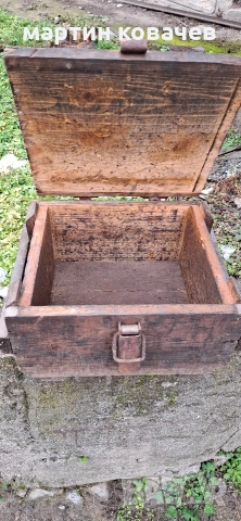 дървено сандъче за инструменти 