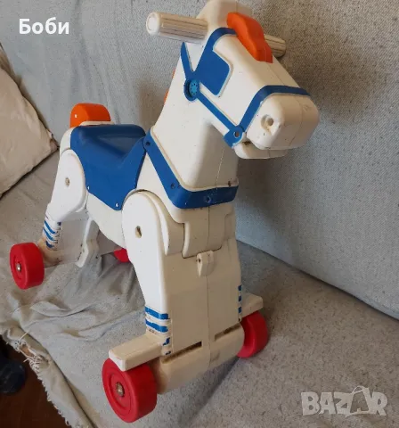 Стара Пластмасова Италианска Играчка Чико Конче за Бутане, снимка 5 - Колекции - 47620515