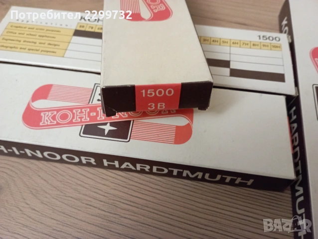 Моливи за чертане KOH-I-NOOR, снимка 3 - Ученически пособия, канцеларски материали - 53018252