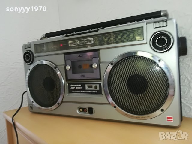 *sharp-КОЛЕКЦИОНЕРСКА МАшИНА-ВНОС шВЕИЦАРИЯ, снимка 5 - Радиокасетофони, транзистори - 26401090