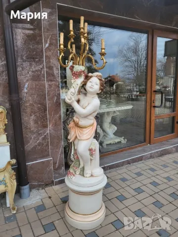 Италиански бароков лампион 0230, снимка 1