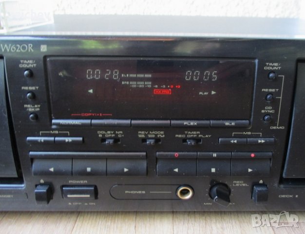★ █▬█ █ ▀█▀ ★ PIONEER CT-W620R – Двойнокасетен дек от висок клас., снимка 5 - Декове - 33555705