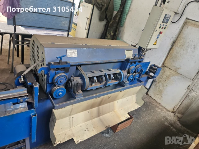 Машина за изправяне на арматура от кангал от ф 6,5 до N10, снимка 6 - Други машини и части - 51244710