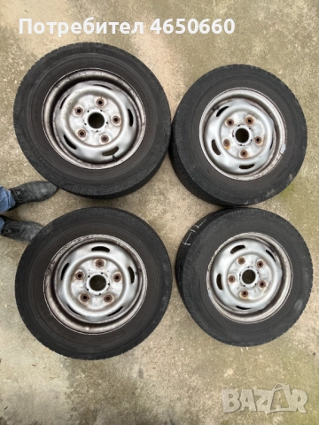 15 цолови  джанти с гуми за Форд Транзит