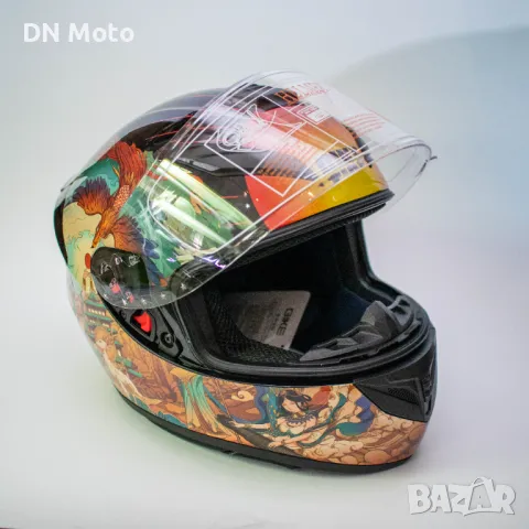 Каска за мотор пистов , скутер , ел. тротинетка др. ( Размер L 57-58 ), снимка 1