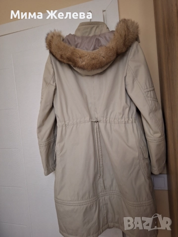 Дамска ватирана шуба,палто Кенсол с качулка ест.пух,номер 48 БГ, снимка 4 - Палта, манта - 52098860