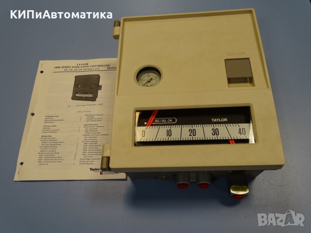 Пневматичен контролер Taylor Indicating Controller X442RF, снимка 17 - Резервни части за машини - 35180546