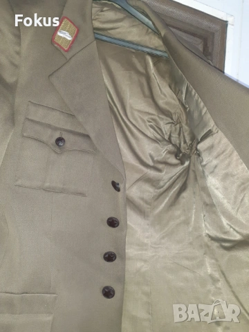 Стара военна Соц. куртка - униформа, снимка 5 - Антикварни и старинни предмети - 53267576