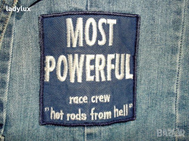 Scapa Sports, Уникално дънково Яке, Размер 38 (М). Код 701, снимка 8 - Якета - 26580921