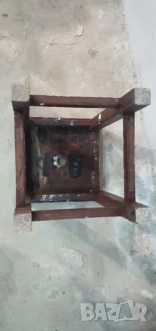 Столче -табуретка, старо, антика, снимка 8 - Антикварни и старинни предмети - 49109893