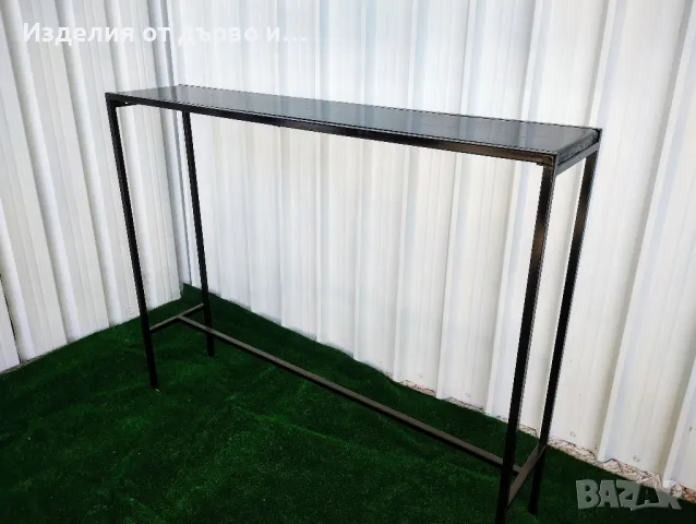 маси от дърво и метал ръчна изработка , снимка 5 - Маси - 50287681