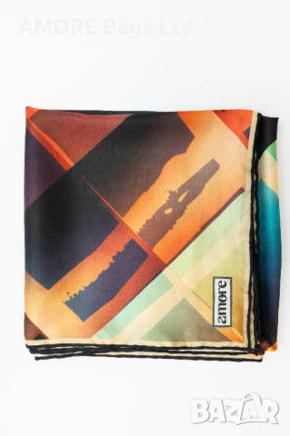 Елегантен дамски шал AMORE Donatella, 90смх90см, снимка 7 - Шалове - 50659724