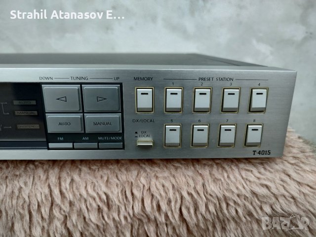 ONKYO INTEGRA T-4015 Стерео Тунер , снимка 7 - Радиокасетофони, транзистори - 39761789