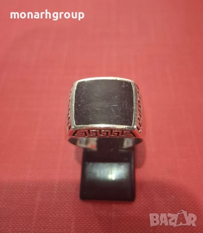 Сребърен пръстен, снимка 3 - Пръстени - 53395595