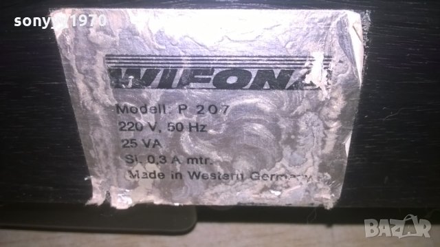 WIFONA P-207 MADE IN WESTERN GERMANY-ВНОС ХОЛАНДИЯ, снимка 17 - Грамофони - 27802467
