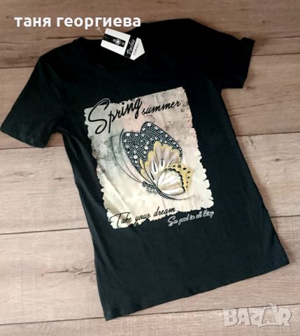 Нежна дамска блузка , снимка 3 - Тениски - 32761726