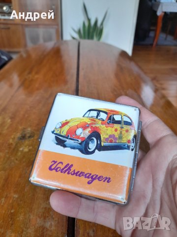 Стара табакера Volkswagen, снимка 4 - Други ценни предмети - 39607253