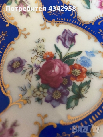 Винтидж порцеланова чиния.Германия , снимка 3 - Антикварни и старинни предмети - 52535865