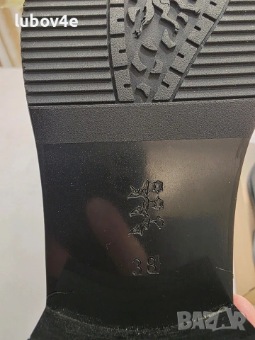 Нови дамски елегантни боти с панделки, изцяло от естествена кожа с топла подплата. , снимка 4 - Дамски боти - 53415853