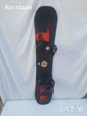 сноуборд  Burton Radius  155см.   с автомати, снимка 1 - Зимни спортове - 43885972