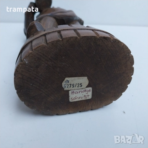 ТОП ОФЕРТА -50%  Стара немска дървена фигура дърворезба, снимка 7 - Антикварни и старинни предмети - 52326005