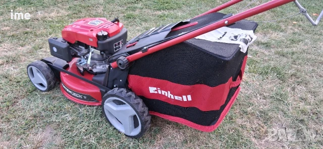 Бензинова самоходна косачка НОМЕР 30. Einhell. Четиритактов двигател. 2.5 кс. при 2850 обор/мин..., снимка 10 - Градинска техника - 50668546