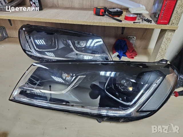 Фар Фарове VW Tuareg 7P Face far farove туарег 7п, снимка 3 - Части - 50944292