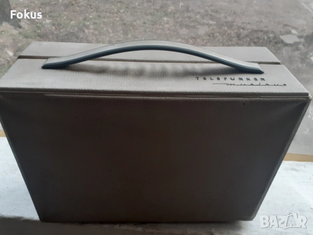 Винтич грамофон Телефункен Telefunken Musikus с куфарче, снимка 7 - Антикварни и старинни предмети - 53430095