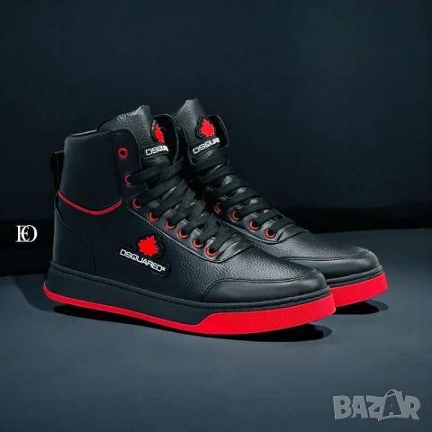 мъжки кецове dsquared2 versace , снимка 5 - Кецове - 50785895