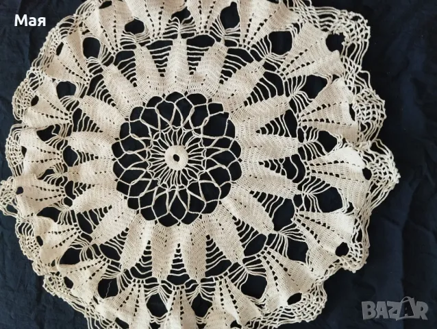 Ръчно плетени покривки едновремешни, снимка 10 - Декорация за дома - 50431536
