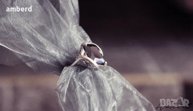 Уникален сребърен  пръстен - модел R051, снимка 6 - Пръстени - 48375069