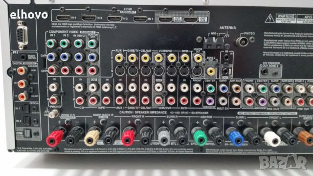 Ресивър Onkyo TX-SR 876, снимка 7 - Ресийвъри, усилватели, смесителни пултове - 28062433