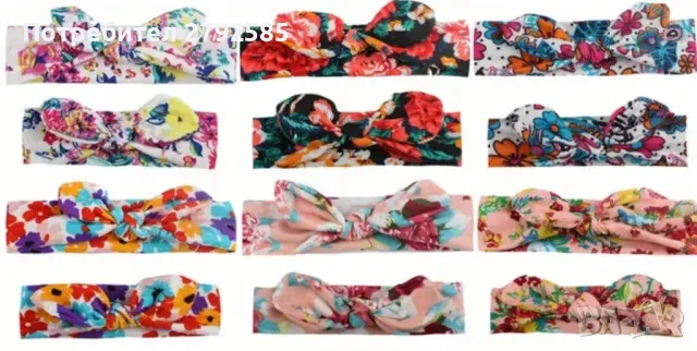 Ленти за глава мама и бебе, снимка 1