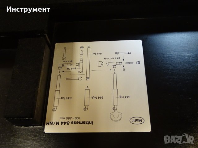 Вътромер с индикаторен часовник Mahr Intramess 844N/NH Dial bore gages 100-255, снимка 3 - Други инструменти - 43485982