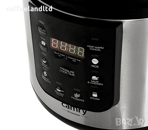 Електрическа тенджера под налягане CR 6409, снимка 6 - Мултикукъри - 33184052