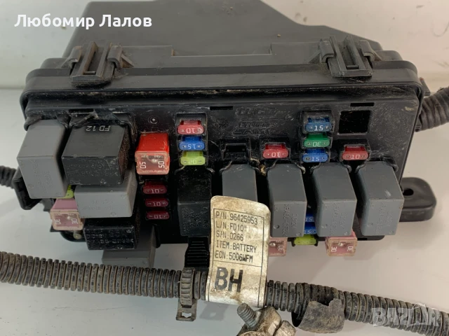 Бушонно табло BSI модул Chervrolet Matiz 04г. 96427973