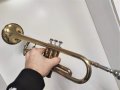 Holton Collegiate Bb Trumpet in Original Case /Made In USA/ Б-тромпет в оригинален куфар - готов , снимка 7